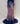 Dark Purple With Pink Sequin Western Dress With Beaded Sleeves