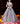 Grey Western Ball Gown with Aplique Handwork Back