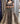 Metallic coffee brown designer corset style ball gown with 3D hand embroidery