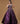 Purple Wine Organja Handwork Ball Gown