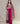 Rani Color Fusion Palazzo Dress With Embroidered Bustier and Long Heavy Shrug of Deer and Peacock detailing