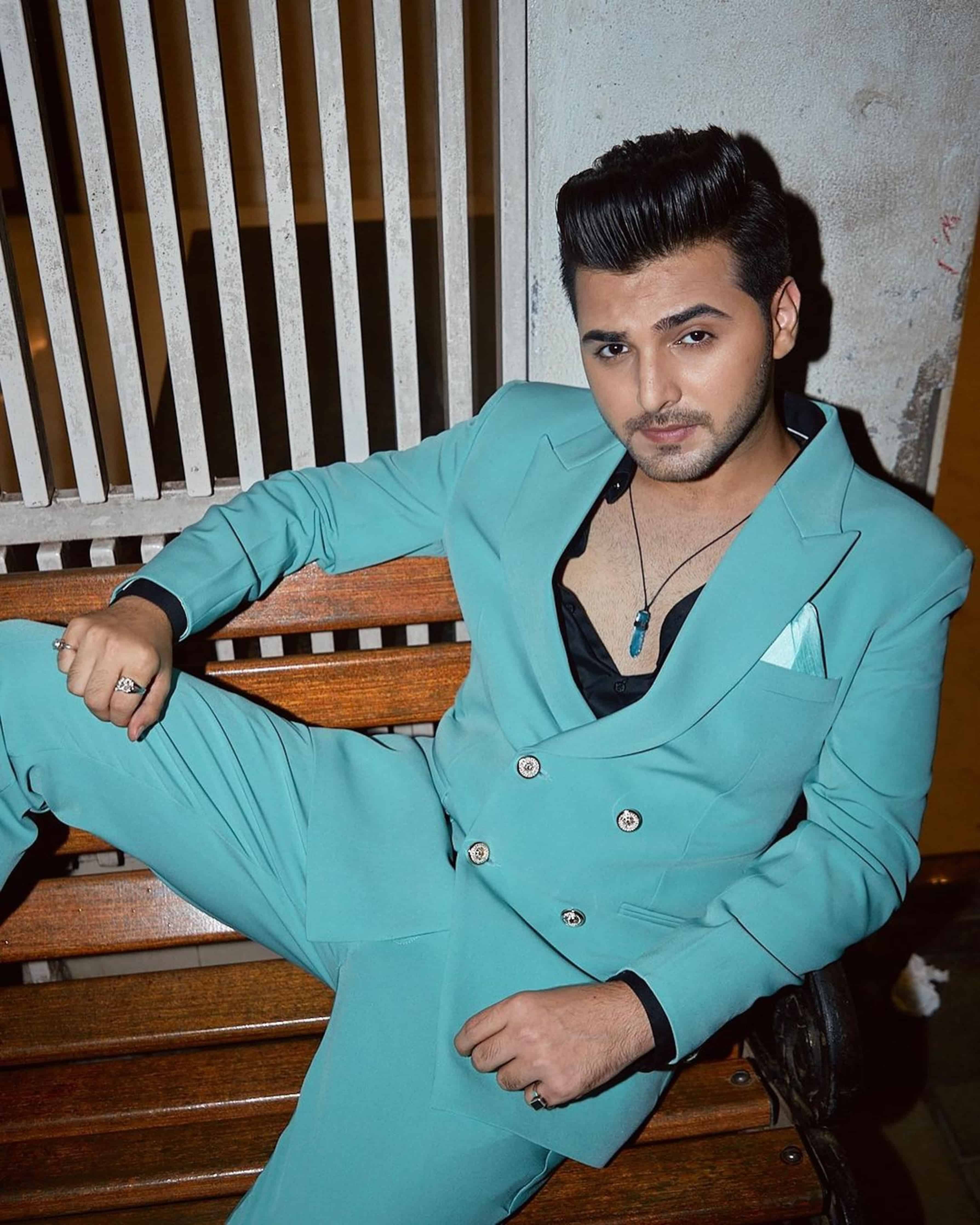 Sky Blue Ethnic 2pc Coat Pant