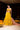 Yellow Aplique Work Crop Top Lehenga